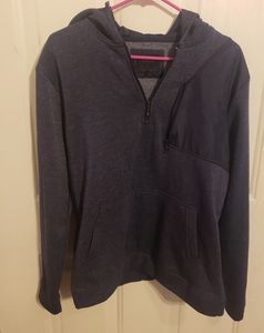 Nomad Hoodie 1/4" Zip Chest Zip Pocket Front Pouch Men's Small.